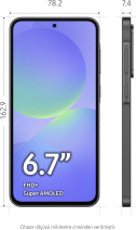 SAMSUNG GALAXY A36 5G 256GB 8GB RAM SIYAH CEP TELE